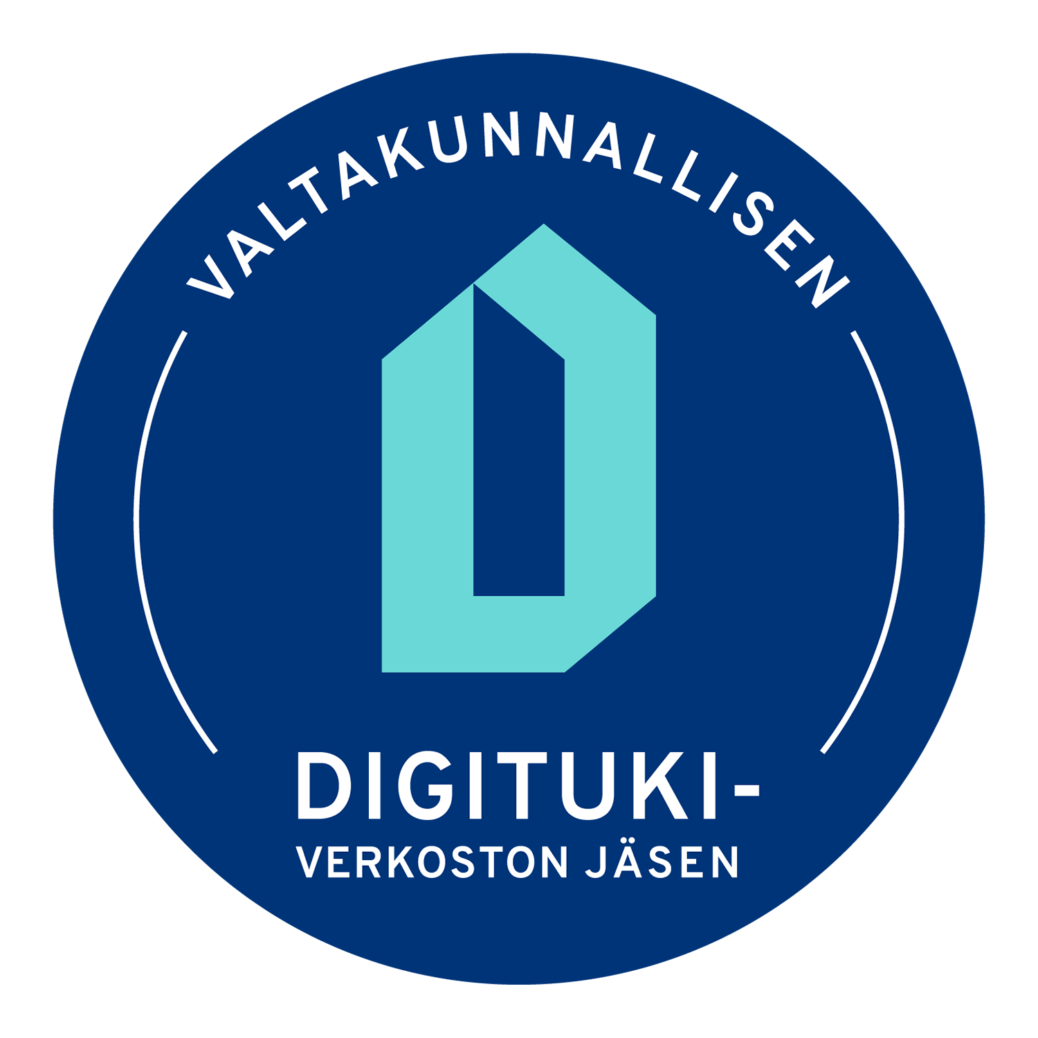 Valtakunnallisen digitukiverkoston jäsen -logo